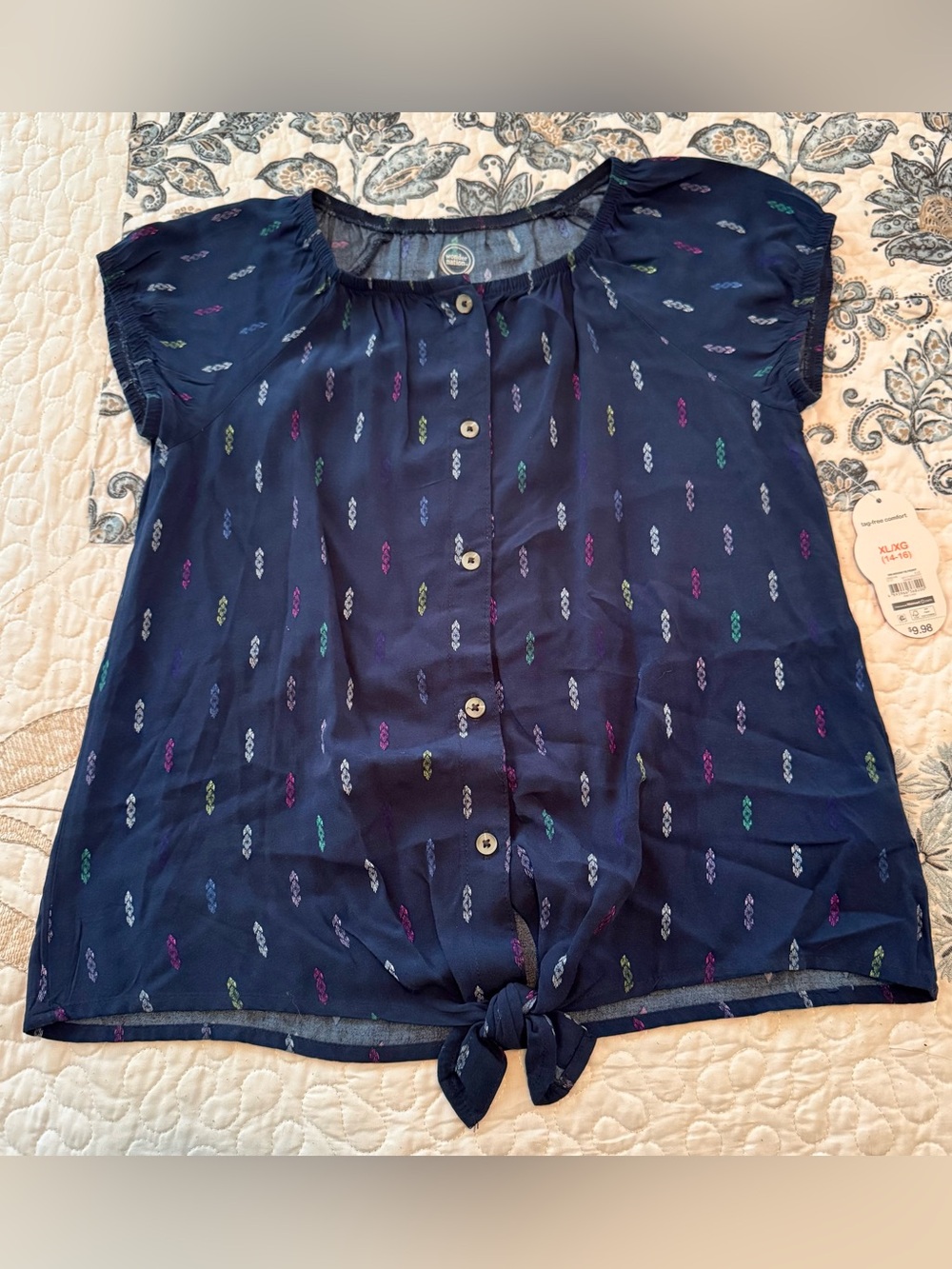 Wonder Nation blouse top size XL